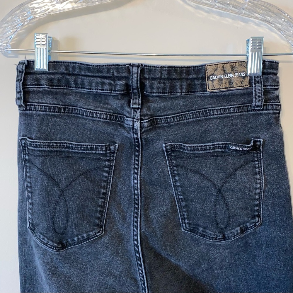 Calvin Klein Men’s Black Skinny Straight Jeans